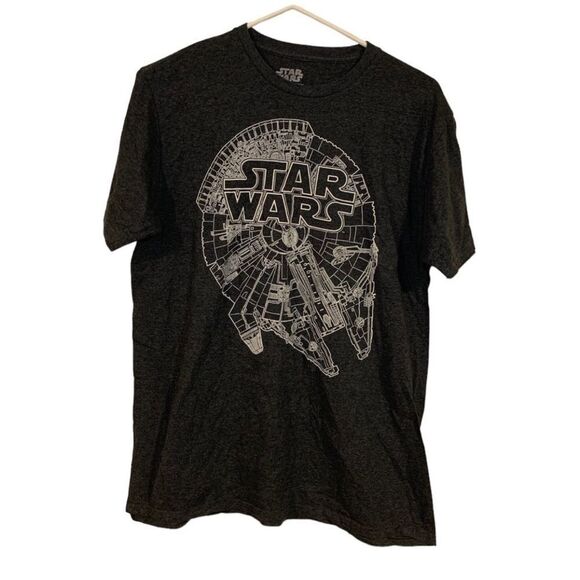 Star Wars Large Grey‎ T Shirt - Picture 1 of 4